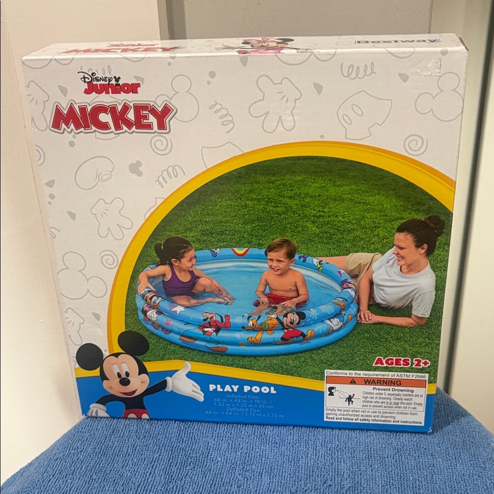 Mickey Blue Play Pool
